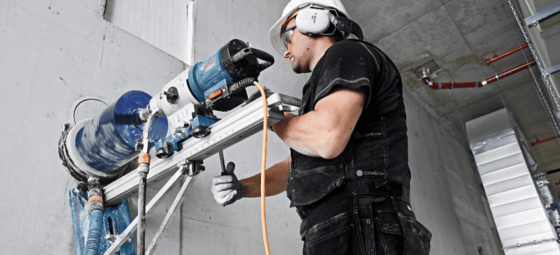 Алмазное сверление отверстий